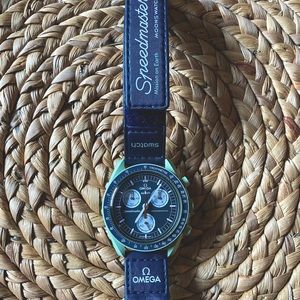 Limited Edition Omega Moon Swatch Blue